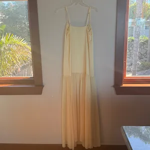 Show Me Your Mumu Dalia Maxi Dress in Pale Yellow Size Small NO SCARF thumbnail 7