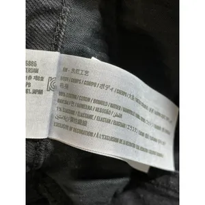 Abercrombie & Fitch Women's Black Ultra High Rise Straight Denim Jeans Pants 2 thumbnail 6