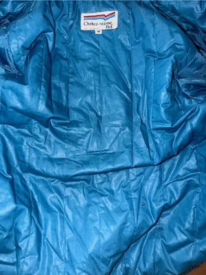 Super Cute Vintage 1980s Outer Scene Quilted Sweater Coat thumbnail 8