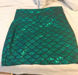 Etsy Green Skirt thumbnail 2
