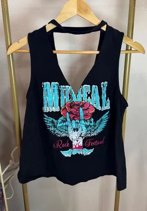 Size M Mineral Rock Festival Graphic Tank Top thumbnail 1