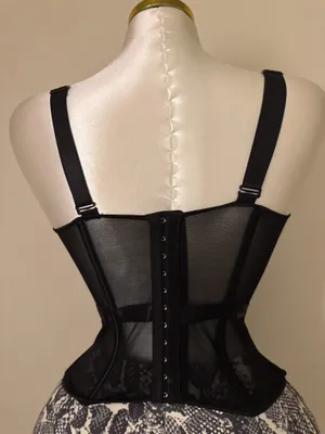& Other Stories Black corset top thumbnail 4