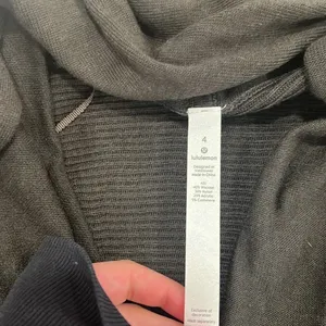 Lululemon olive green sweater thumbnail 3
