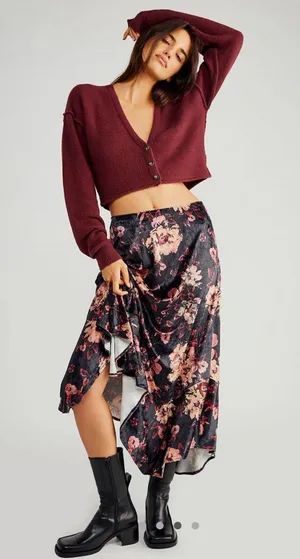 Free People Coffee Date Cardi thumbnail 2