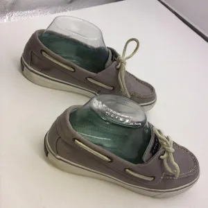 Sperry Top Siders Bahama with Gray Herringbone Cotton Canvas for Wormen thumbnail 3