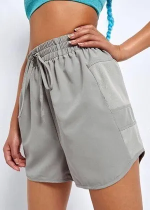 Shein Size 2X gray shorts thumbnail 1