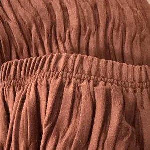 Elegant Brown Pleated Skirt Size 2 thumbnail 2