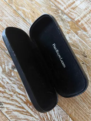 🕶️Polo Ralph Lauren Black Eyeglass Case Hard Protective Case🕶️ ~ case only thumbnail 4