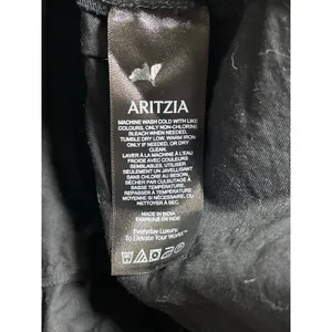 Aritzia Sunday Best Black High Waisted Tiered Ruffle A Line Mini Skirt Size L thumbnail 6
