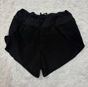 Athleta run with it black shorts thumbnail 1