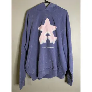 Aelfric Eden Blurring Star Washed Oversized Hoodie With Pockets NWT Large thumbnail 4