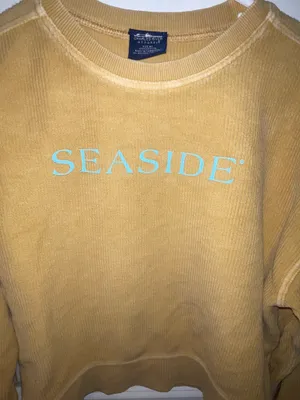 Seaside Corded Cropped Sweatshirt thumbnail 2