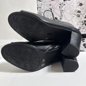 CL By Laundry Z-Bettie Shoes Womens 8.5M Open Toe Leather Lace Up New In Box thumbnail 5