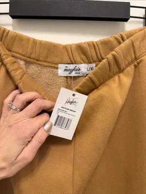The Mayfair Group X Radhi Tan Sweatpants NWT thumbnail 3