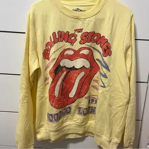 The Rolling Stones Yellow Crewneck Sweatshirt thumbnail 2
