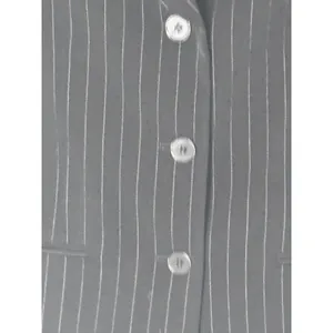 Vintage Collection by Le Suit Navy Pinstripe Blazer 90s Corporate Officecore thumbnail 5