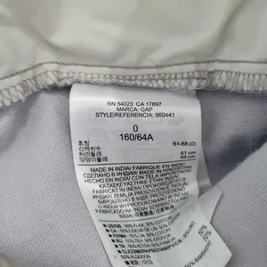 Gap Boyfriend Roll-Up Khaki Linen Cotton Blend Shorts Women's Size 0 thumbnail 8