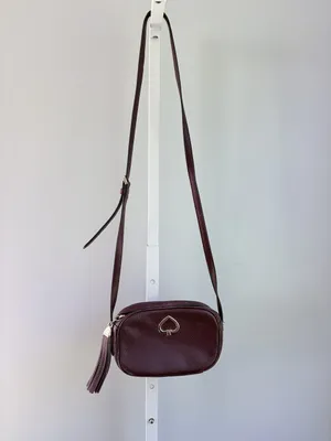 kate spade Leather Crossbody Bag Red Size OS thumbnail 2
