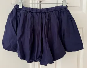 Anthropologie Maeve Linen Blend Cabana Bloomer Bubble Shorts, Size XS thumbnail 9