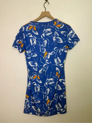Adidas x FARM Rio Butterfly Print Dress thumbnail 6