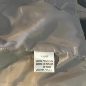 The Clothing Exchange Company 🧥 Cream Vegan Leather Jacket (Size Small) thumbnail 4