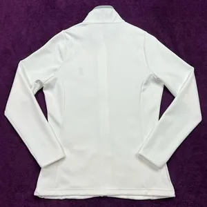 Antigua‎ Women's MLB Los Angeles Angels White Full Zip Leader Jacket Size Small thumbnail 2