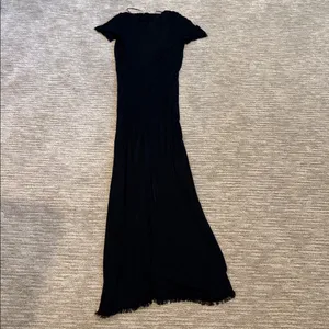 Bec & Bridge Black SUSANNAH SHORT SLEEVE MIDI DRESS thumbnail 3