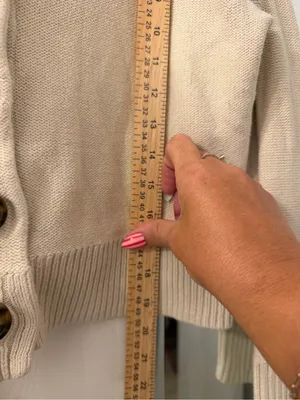 Madewell Cream Button-Front Cotton Cardigan with Tortoiseshell Buttons thumbnail 6