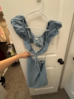 Aeropostale Jean denim dress thumbnail 1