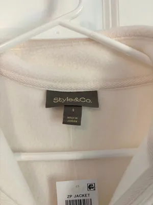 Style & Co Zip Up thumbnail 2
