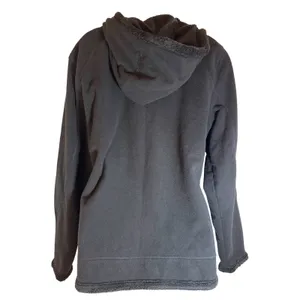 The North‎ Face Black Fleece Full-zip Hooded Jacket Size L thumbnail 4