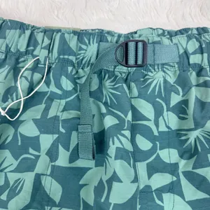 REI CO-OP Womens Trailmade Amphib Shorts Large Green Teal Hiking Outdoor Swim thumbnail 2