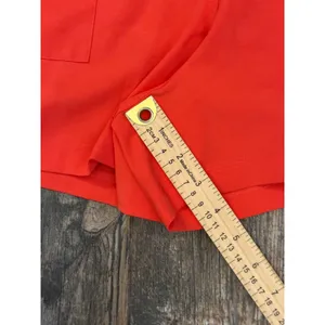 Faherty Shorts Red Orange Athletic‎ Running Training Pockets Comfy 3" Size Large thumbnail 8