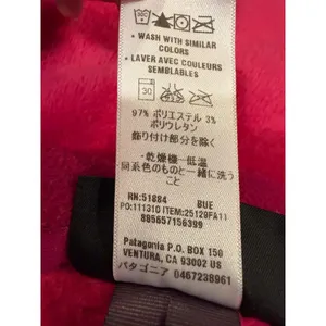 Patagonia Polartec Thermal Pro Vest Womens XL Pink Full Zip Fleece Gorpcore thumbnail 9
