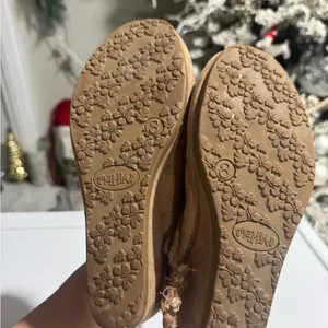 Tan Wedge Ankle Boots Size 8 thumbnail 2