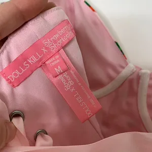 DollsKill Strawberry Shortcake Meadow Greeting Corset Top Strawberry Medium thumbnail 10