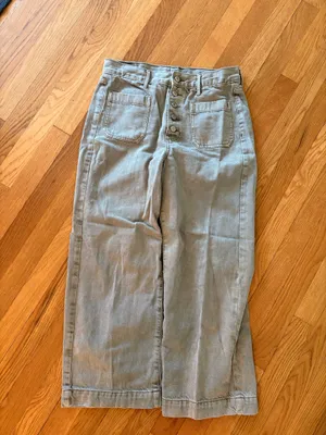 Sage Green American Eagle Jeans thumbnail 1