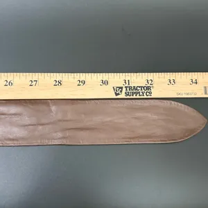 Vintage Unsigned Brown Soft Genuine Leather Women’s Dress Belt Size One Size thumbnail 9