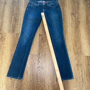Y2K Lucky Brand‎ Zoe Straight Jeans Womens 0/25 Dungarees Hipster Low Rise Denim thumbnail 4