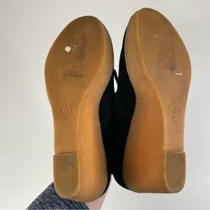 Cole Haan Black Suede Halley‎ Wedge Shoes Size 7.5 thumbnail 8