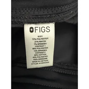 Figs Women's Small 1576 Charcoal Zamora High Waisted Jogger Scrub Pants #BB15-2 thumbnail 6