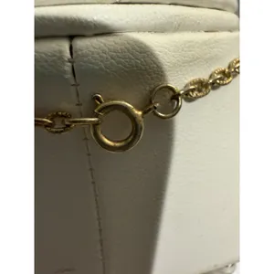 Estée Lauder 1973 Empty Perfume Dew Lapis Lazuli‎ Pendant Gold Tone Necklace thumbnail 6