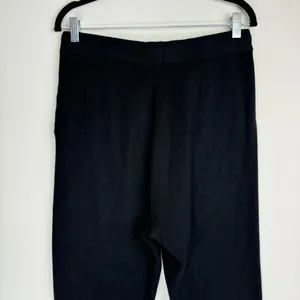ZYIA Active Womens Black Soft n Warm Joggers Sz Large Ribbed Cozy Knit thumbnail 10