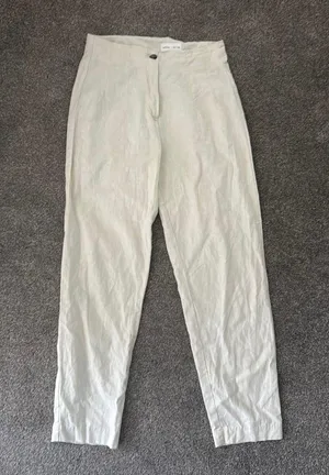 Line pants White Size M thumbnail 3