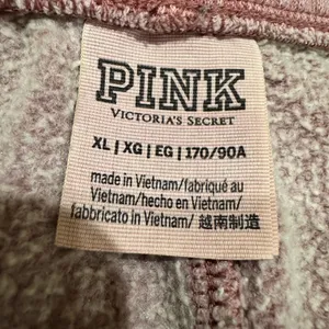PINK Victoria's Secret Sweatshort Acid Wash Mauve Athletic Shorts‎ Size XL thumbnail 11