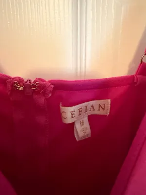 Cefian Pink Mini Dress Size M thumbnail 3