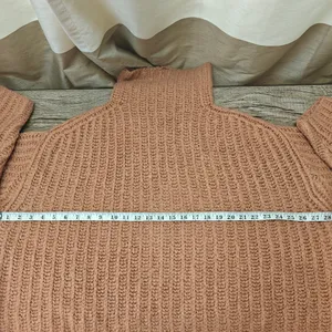 Free People Fluffy Fox Turtleneck Pullover Sweater Size S‎ thumbnail 4