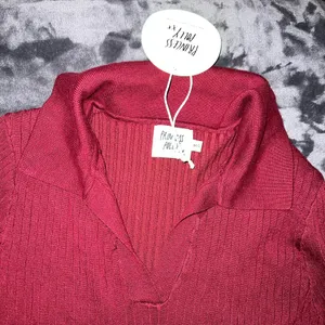 Princess Polly Penelope Long Sleeve Mini Dress in Burgundy Size M/L New with tag thumbnail 8