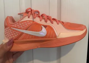 Nike Apricot Sabrina Ionescu Basketball Sneakers thumbnail 1