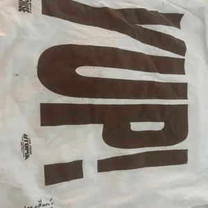 Authentic Travis Scott Utopia "YUP!" graphic t-shirt in whiteUnisex one-size fit thumbnail 2